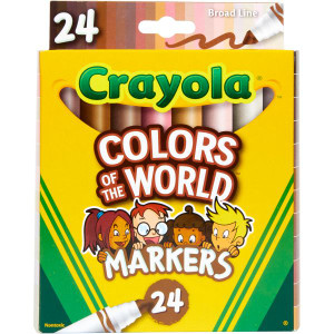 Crayola Colours of the World Pencils Assorted Pack of 24
