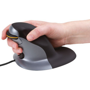 Fellowes Penguin Ambidextrous Vertical Mouse Wired Small