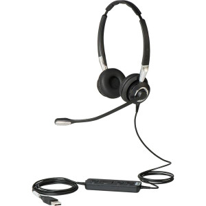 Jabra Biz 2400 USB Duo Headset Corded