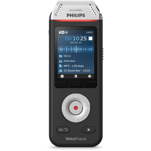 Phillips Digital Voice Tracer 2810 Recorder with DVR Dragon Voice Recognition