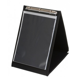 COLBY ART A4 PORTRAIT REFILLABLE EASEL DISPLAY BOOK Black