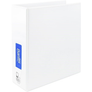 Bantex Insert Ring Binder A5 2D Ring 50mm - White (2533-207)