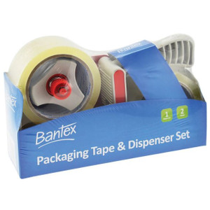 Bantex Packaging Tape And Tape Dispenser Set