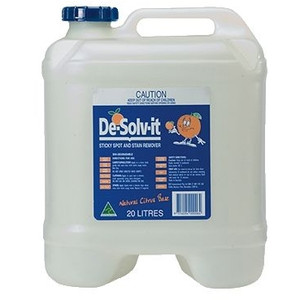 De-Solv-it Multi-Purpose Biodegradable Cleaner - Sticky Spot and Stain Remover 20L, Each