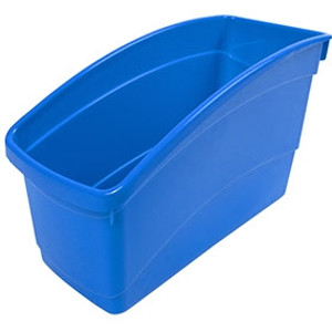 Plastic Book Tub - Light Blue