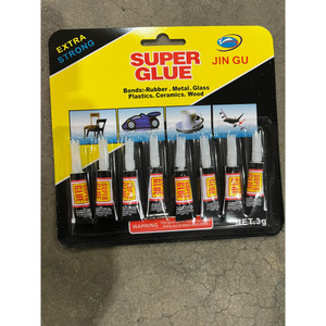 SUPER GLUE 3G PACK OF 8