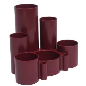 ITALPLAST DESK ORGANISER BURGUNDY