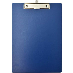 A4 CLIPBOARD PVC BLUE ** Replaced by DEL-38154A **