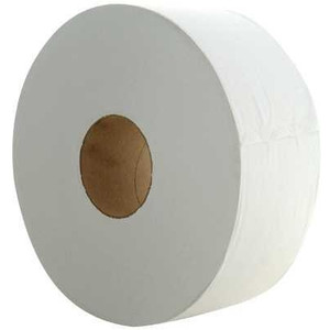 JUMBO TOILET ROLL 2PLY 300M TRUSOFT JR300/2R RECYCLED JR-300/2R (Pack of 8)