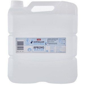 Australian Natural Spring Water 10L