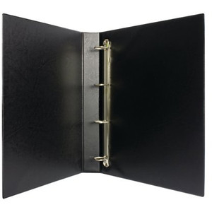 ECONOMY PVC BINDERS A4 4 'D' 25mm Black