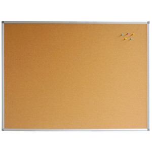 Custom Size Cork Board with Standard Aluminium Frame 1800 x 900 mm ** Manufacturing Lead time 10-15 Business days **