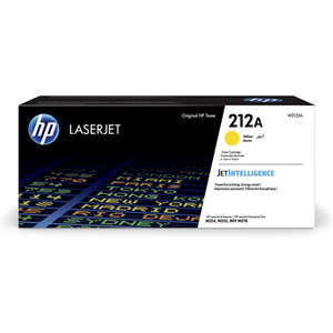 HP 212A YELLOW ORIGINAL LASERJET TONER CARTRIDGE 4500 PAGE YIELD