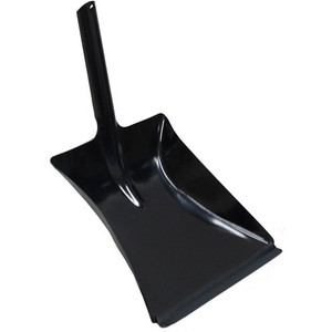 NAB Metal Dustpan with Ergonomic Handle