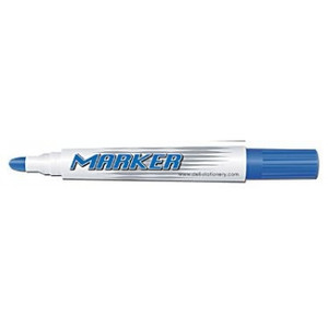 DELI BULLET POINT PERMANENT MARKERS Blue (Each)