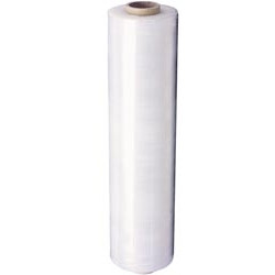 STRETCH WRAP FILM HAND ROLL Clear 21um x 500mm x 400mtr Roll