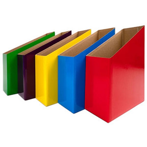 Magazine Box - Assorted Brights (Pack of 5)