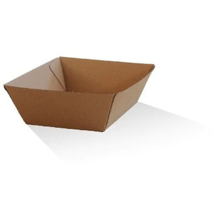 Brown Corrugated Tray Compact 130mm x 91mm x 50mm Carton of 500