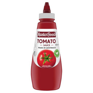 MASTERFOODS TOMATO SAUCE SQUEEZY 500ML