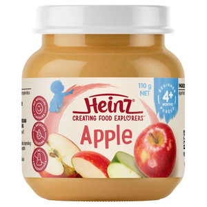 HEINZ BABYFOOD APPLE 4 MONTHS+ 110GM