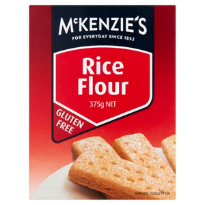 MCKENZIES RICE FLOUR 375GM