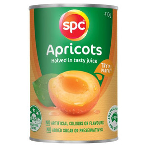 SPC HALVES APRICOT IN JUICE 410GM
