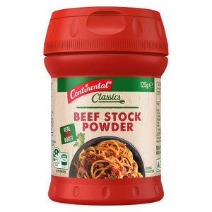 CONTINENTAL BEEF STOCK POWDER 125GM