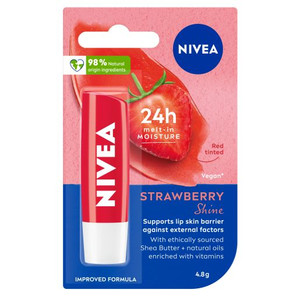 NIVEA STRAWBERRY LIP CARE 4.8G