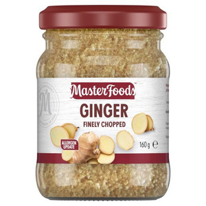 MASTERFOODS CHOPPED FRESH GINGER 160GM