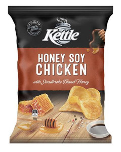 KETTLE HONEY SOY CHICKEN POTATO CHIPS 90GM
