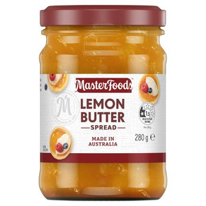 MASTERFOODS LEMON BUTTER 280GM