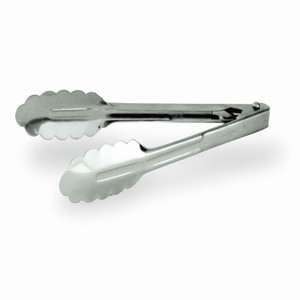TRENTON STAINLESS STEEL EXTRA HEAVY DUTY UTILITY TONGS 250MM