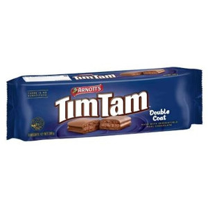 ARNOTTS BISCUITS CHOCOLATE TIM TAM DOUBLE COAT 200GM