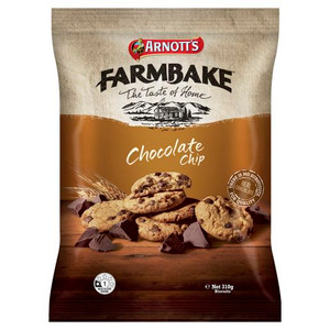 ARNOTTS FARMBAKE CHOCOLATE CHIP COOKIES 310GM