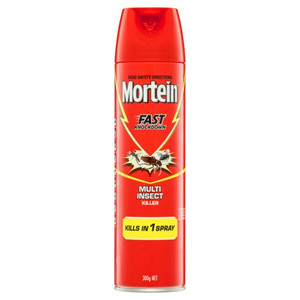 MORTEIN FAST KNOCKDOWN MULTI INSECT AEROSOL 300GM