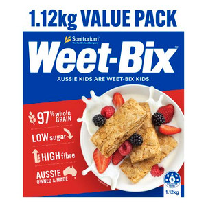 SANITARIUM WEET BIX BREAKFAST CEREAL 1.12KG