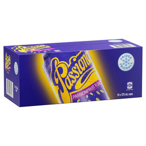 SCHWEPPES PASSIONA SOFT DRINK 10X375M