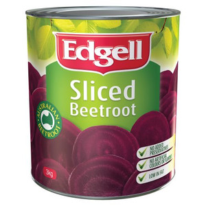 EDGELL SLICED BEETROOT 2.95KG