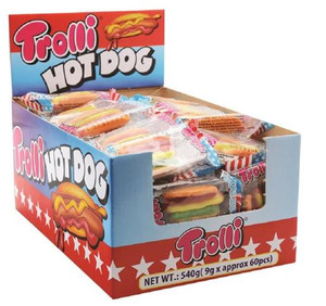 TROLLI HOT DOG CANDY 60X9GM