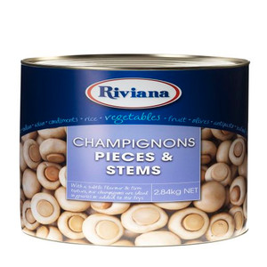 RIVIANA PIECES AND STEMS CHAMPIGNONS 2.84KG