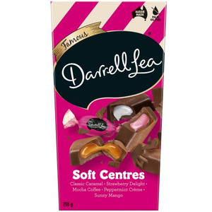DARRELL LEA SOFT CENTRE CHOCOLATES 255GM