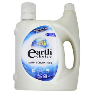 EARTHS CHOICE ULTRA CONCENTRATE LAUNDRY LIQUID TOP & FRONT LOADER 4L