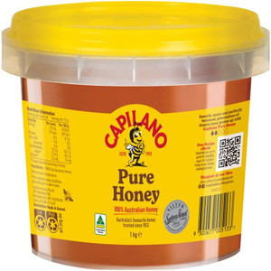 CAPILANO CLEAR HONEY PAIL 1KG