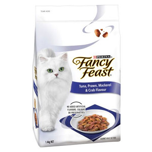 PURINA TUNA PRAWN MACKERAL & CRAB CAT FOOD 1.4KG