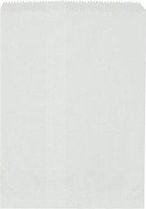 CAST AWAY PAPER 1 WHITE FLAT BAG (CA-WF01) 1000S
