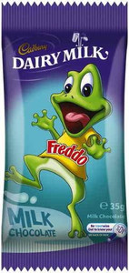 CADBURY FREDDO FROG GIANT DAIRY MILK CHOCOLATE 35GM (Carton of 36)