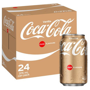 COCA COLA VANILLA COKE 24X375M