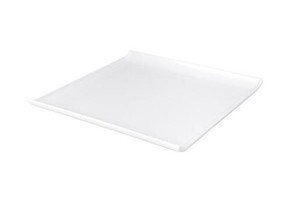 TRENTON WHITE SQUARE PLATTER 300X300MM (EACH)