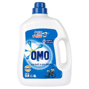 OMO FRONT & TOP CLEAN LAUNDRY LIQUID 4L