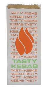 CAST AWAY FOIL LINED KEBAB BAG (PB-KBLP) 250S